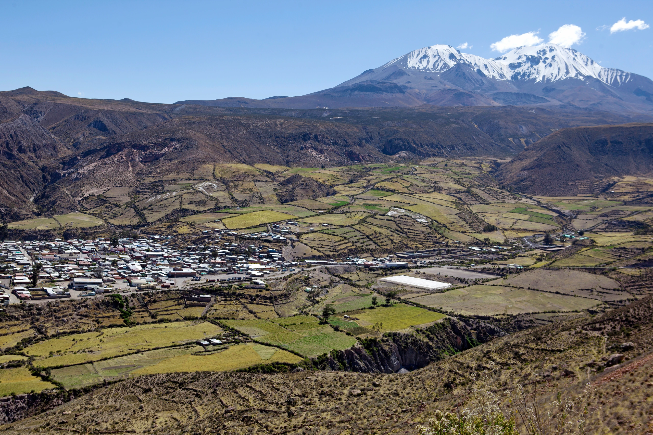 Vista panorámica de Putre y el Altiplano andino, Banco Audiovisual SERNATUR